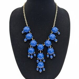 Ladies Chic Blue Beaded Necklace